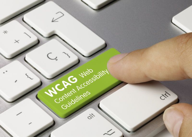 WCAG button on keyboard