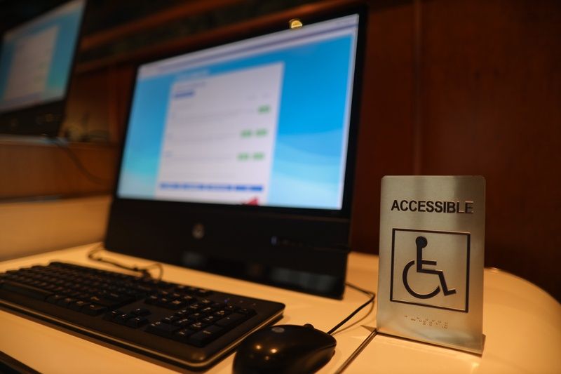 Accessible computer