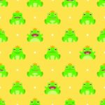 Repeating frog background