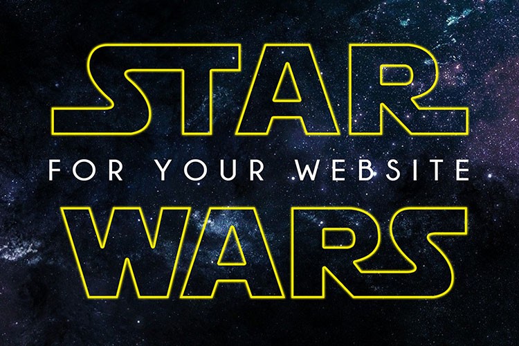 Star Wars for your website