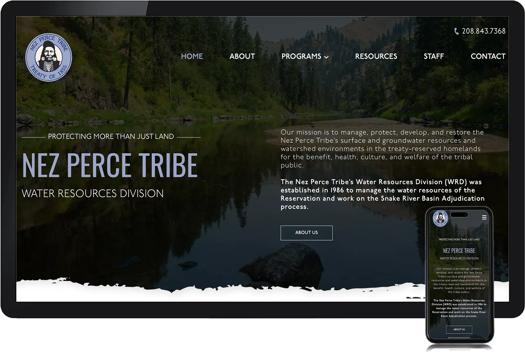 New Peace Tribe water environmental resources Idaho
