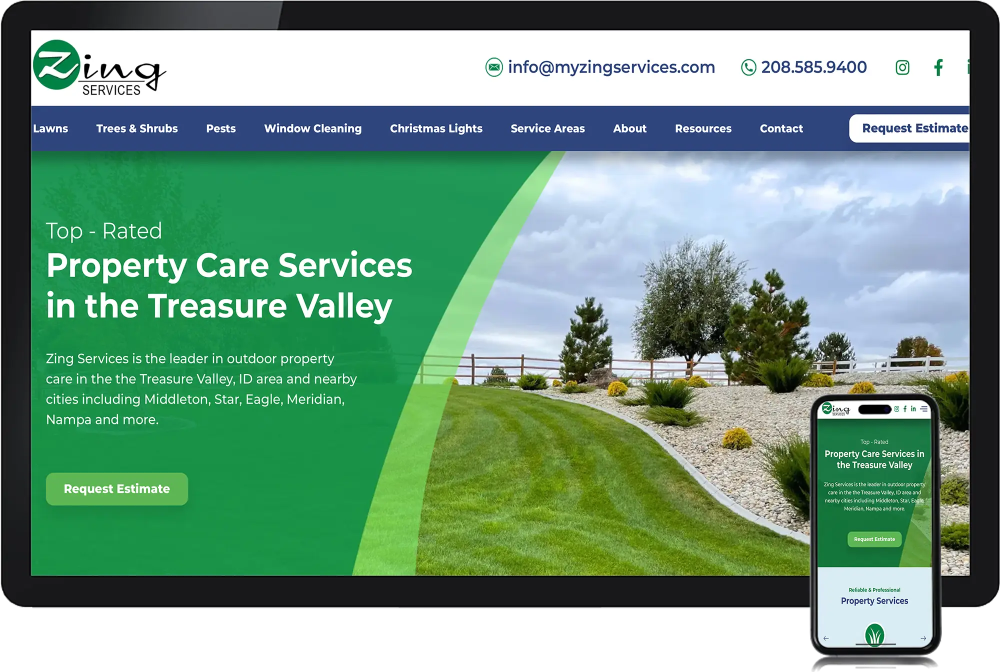 landscape services in Boise Idaho